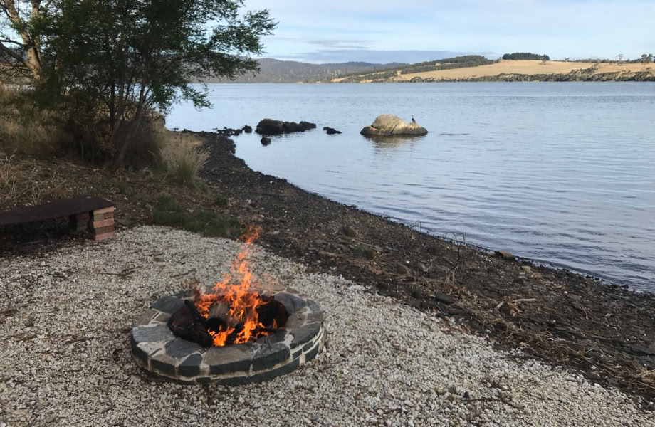 Waterton Hall estate - fire-pit experience
